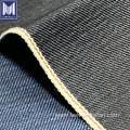 Light weight dark blue indigo selvage denim fabric